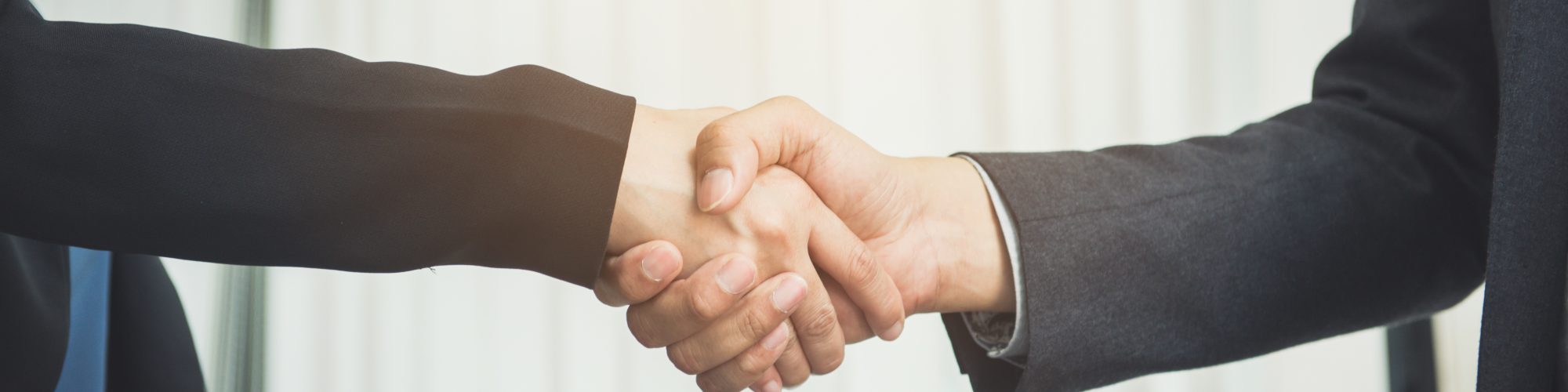 Negotiating business,Image businesswomen handshake,happy with work,business woman she is enjoying with her workmate,Handshake Gesturing People Connection Deal Concept.